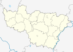 Pesochnaya is located in Vladimir Oblast