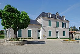 Town hall of Saint-Pierre-d'Exideuil, France - Exterior