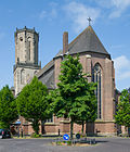 Aldegundiskirche in Emmerich am Rhein (Ostseite)