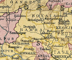 Location of Talcher