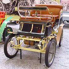 Une automobile Barré de 1900.