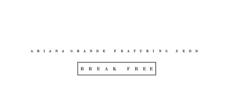 Logo del disco Break Free