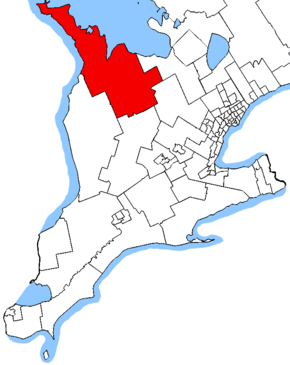 Carte de la circonscription