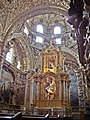 Main altar Chapel Del Rosario