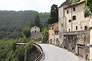 Borgo Triponzo e la strada per Cerreto di Spoleto