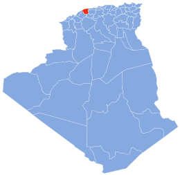 Provincia di Chlef – Localizzazione