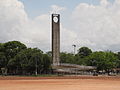 Marco Zero à Macapá, au Brésil.