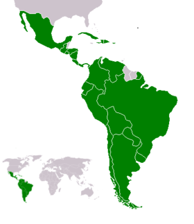 Asiahamientu d'América latina