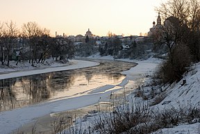 Tverca Toržoke žiemą