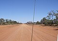 The Bourke-Wilcannia road, near Bourke