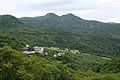 志賀山と発哺温泉