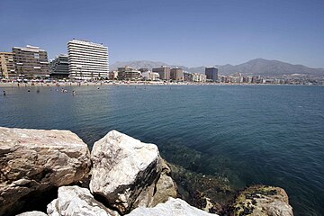 Playa Fuengirola (Andalucìa, Costa del Sol)