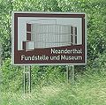 Unterrichtungstafel „Neandertal“, 2007