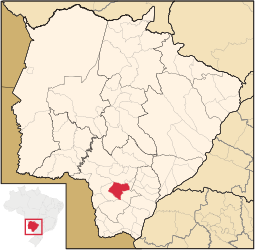 Caarapó – Mappa