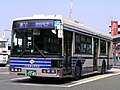 3扉ノンステップバス（平成9年度試作車） UA460MAM（富士R17/7E） 名古屋市交通局