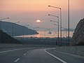 Section of the A2 motorway, near Igoumenitsa.