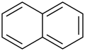 Naphthalin (n=2 => 10 π-Elektronen