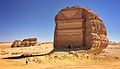 Qasr al Farid, tomb in Archeological site Mada'in Saleh, Al-`Ula, Saudi Arabia