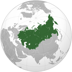 Union of Soviet Socialist Republics (orthographic projection)