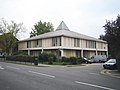 Burnt Oak Library The Library was opened in 1968, but is currently (2008) undergoing a major refurbishment since this photograph was taken in 2006