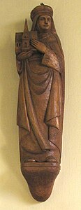 Statue of St. Hedwig, St. Maria (Sehnde)