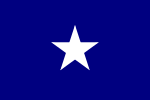 ? Vlag van de Republiek West-Florida, 1810