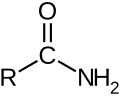 Algemene structuurformule van een carbamoylverbinding