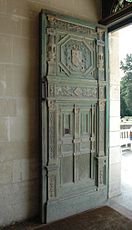 La porte d'entrée.