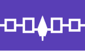 Flag of the Iroquois Confederacy (eastern white pine)