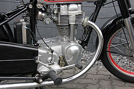 Horex motorcycles: engine of Horex Regina 400, right side