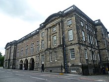 Photo of Paterson's Land from Holyrood Road.