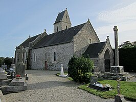 De Sint-Pieterskerk van Ancteville