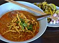 'Khao soi kai': Northern Thai chicken curry noodle soup