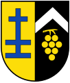 Wappen der Weinge-meinde Rümmelsheim im Landkreis Bad Kreuznach