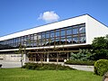 Main building of the National Library in Warsaw (Poland)