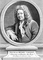 The artist's father, Nicolas-Henri Tardieu (1674–1749), after Charles-André van Loo