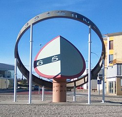 Skyline of Grañén