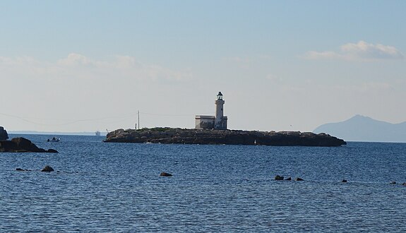 Faro di Scoglio Palumbo a Trapani