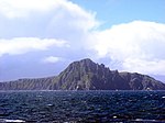 Le cap Horn vu depuis le sud.