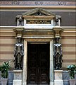 Entrance to the main auditorium with inscription