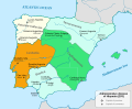 La nuova divisione amministrativa delle province romane spagnole, tra cui quella della Hispania Tarraconensis (nel 293).