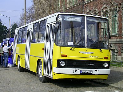 Ikarus 260 Naumburgā, Vācijā