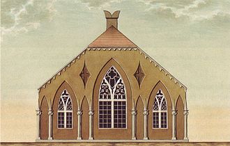 «Готический дом» усадьбы Парец. Проект 1797 года