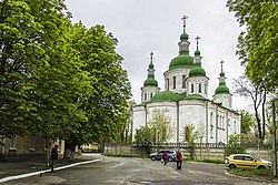 Pyhän Kyrilloksen kirkko Kiovassa (kuva 4/2018).