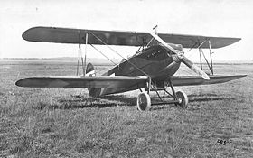 Vue de l'avion.