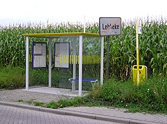 Regionalverkehr-Bushaltestelle, Flandern