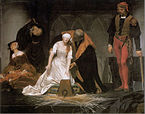 Terechtstelling van Lady Jane Grey, 1833