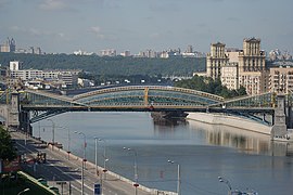 Bogdan Khmelnitsky Bridge in Moscow