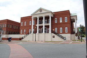 Gilmer County courthouse in Ellijay, Georgia