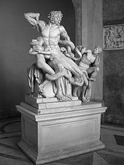 Laocoon Sculpture in the Vatican Museums